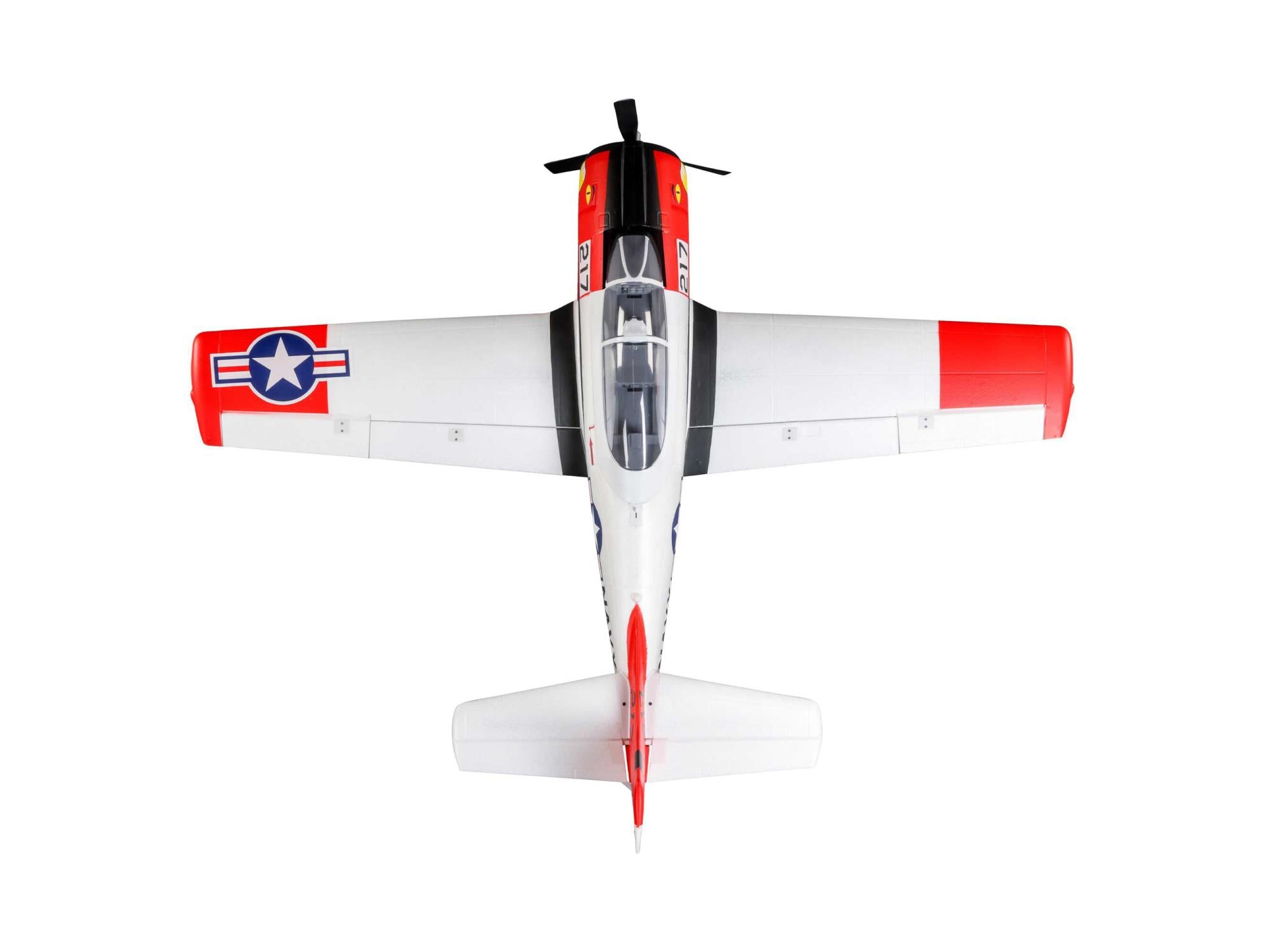 T-28 Trojan 1.2m BNF Basic with Smart