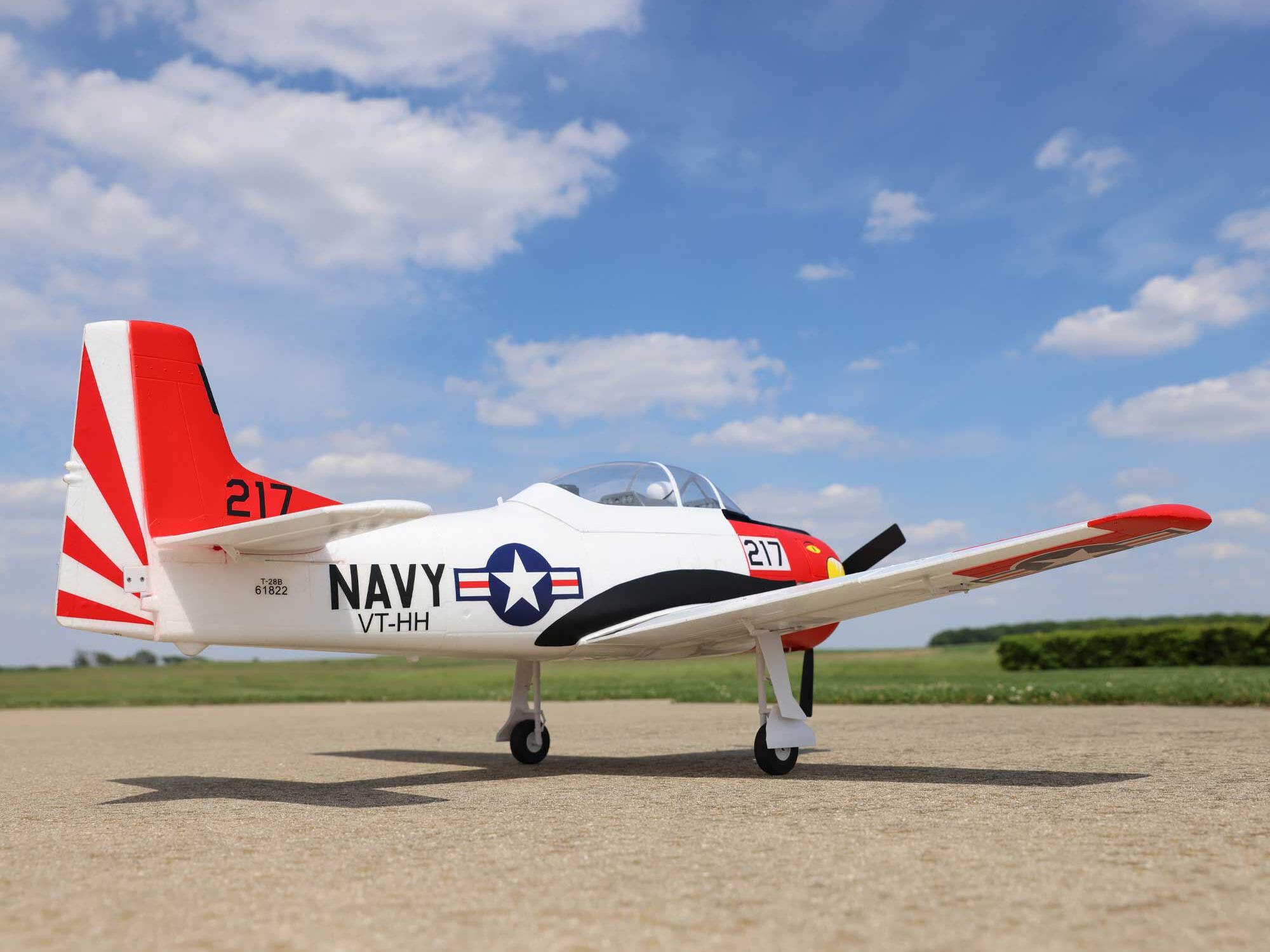 T-28 Trojan 1.2m PNP with Smart