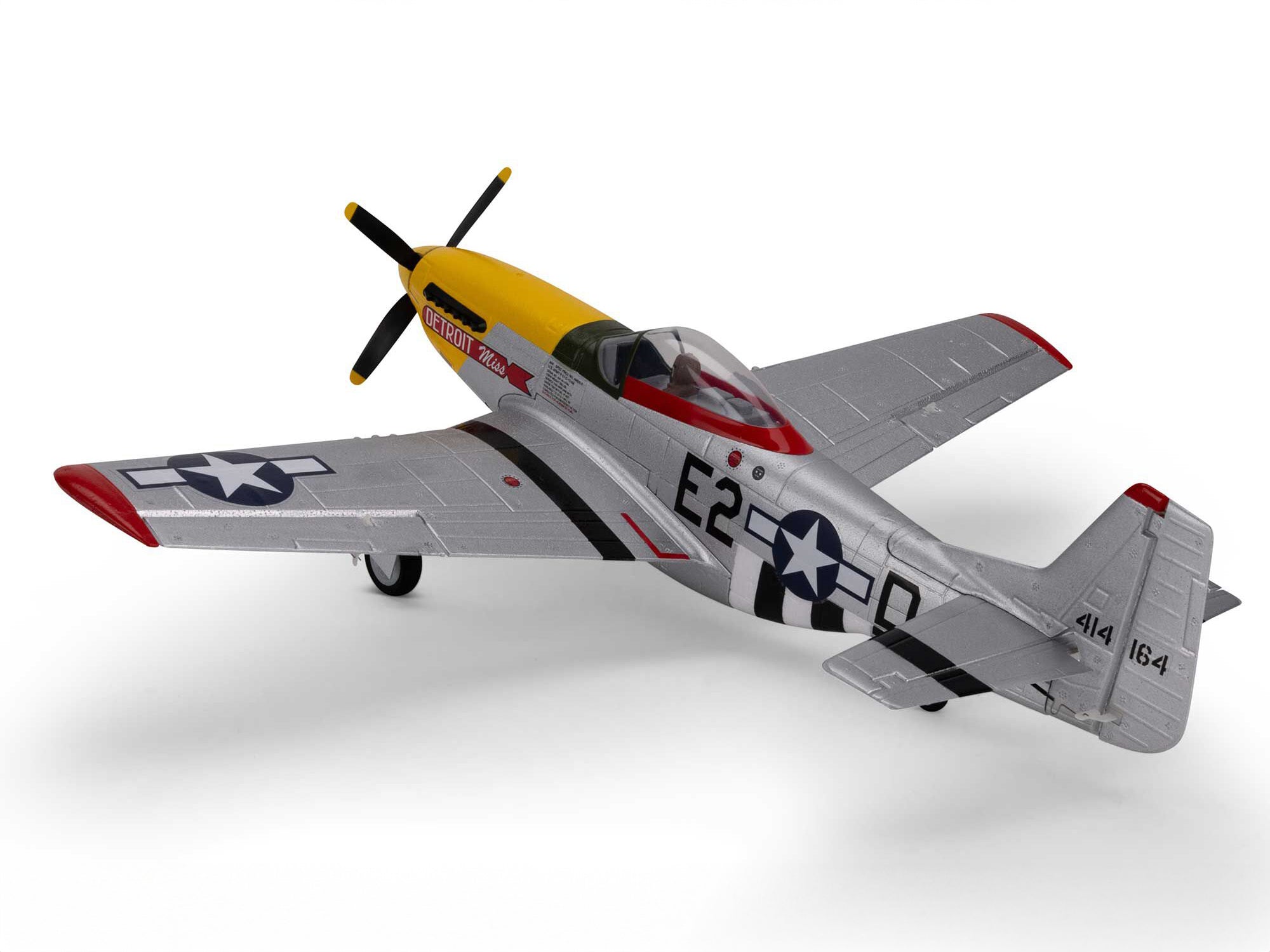 UMX P-51D Mustang "Detroit Miss" BNF Basic with AS3X and SAF