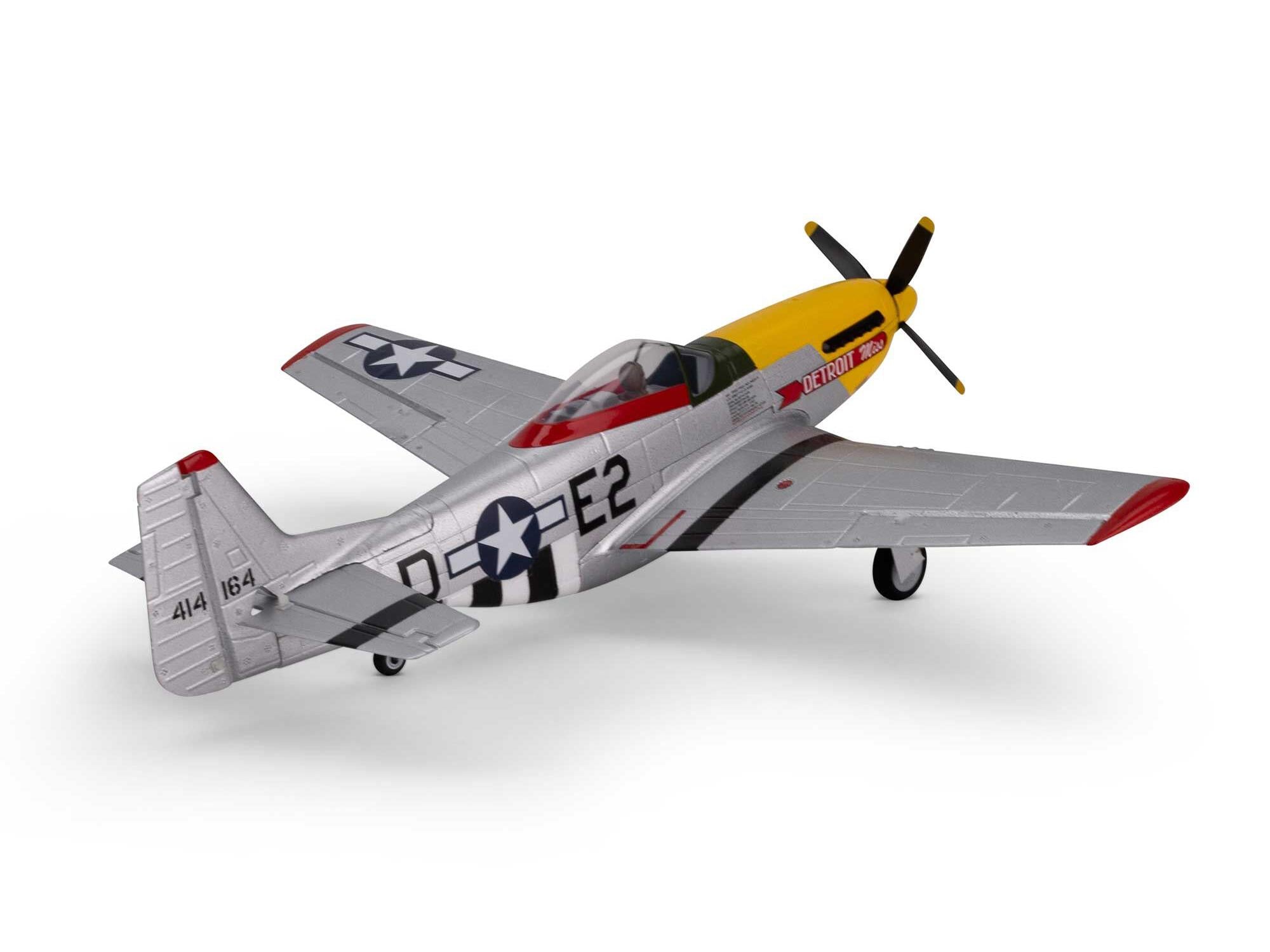 UMX P-51D Mustang "Detroit Miss" BNF Basic with AS3X and SAF