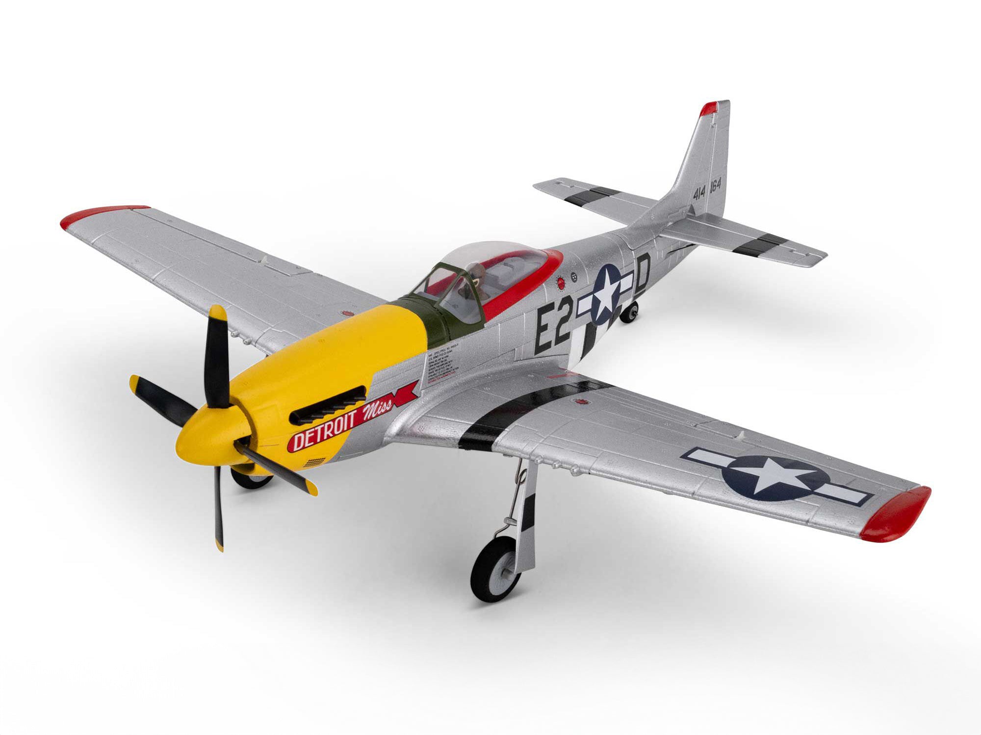 UMX P-51D Mustang "Detroit Miss" BNF Basic with AS3X and SAF