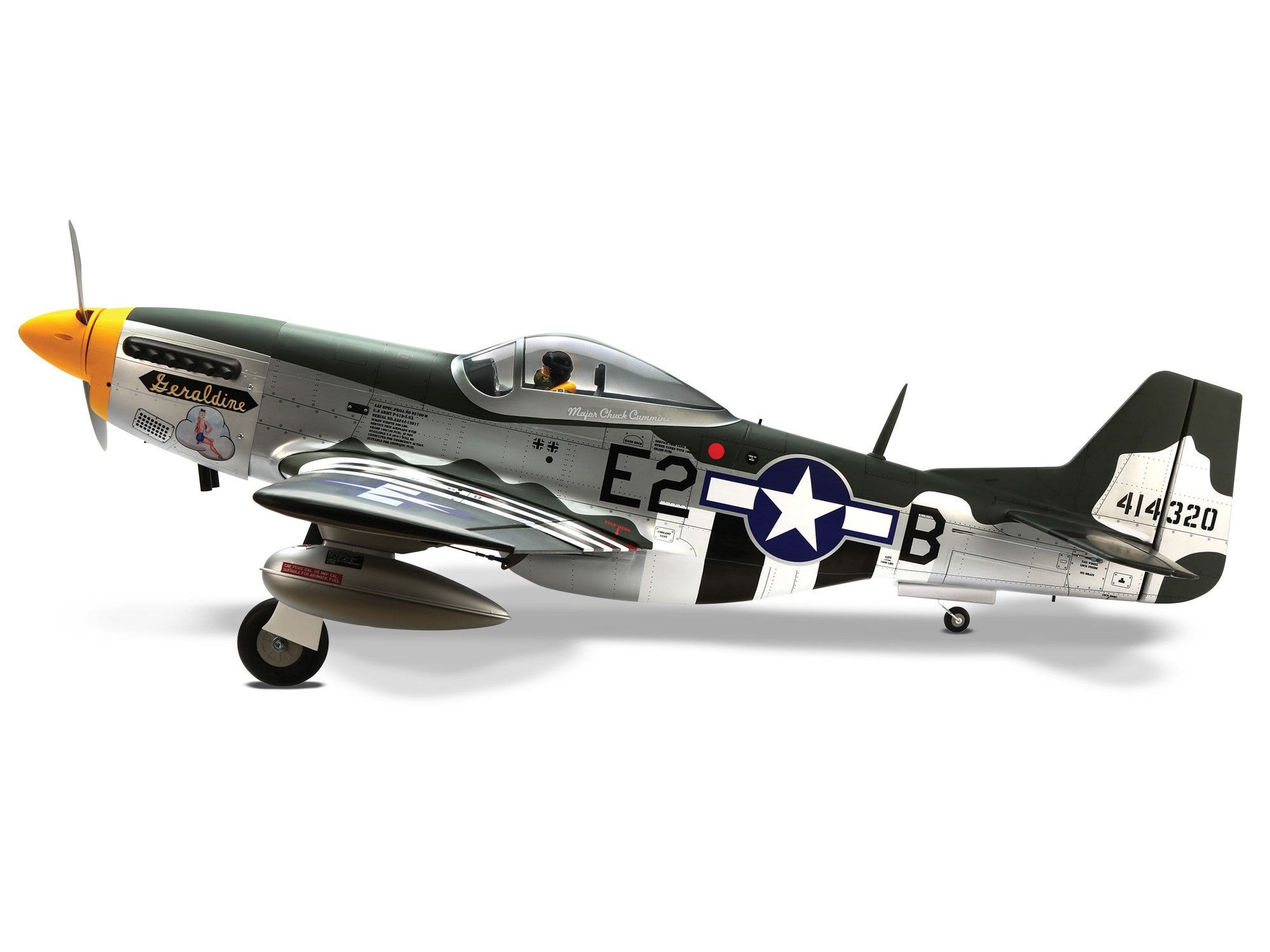Hanger 9 P-51D Mustang 20cc ARF, 69.5"A-HAN2820B
NEW