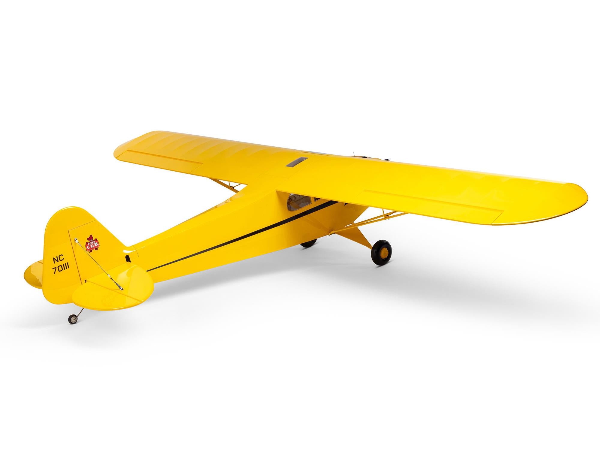 Hanger 9 J-3 Cub 10cc EP PNP, 82.5" with Receiver and Battery Combo A-HAN5175CEP