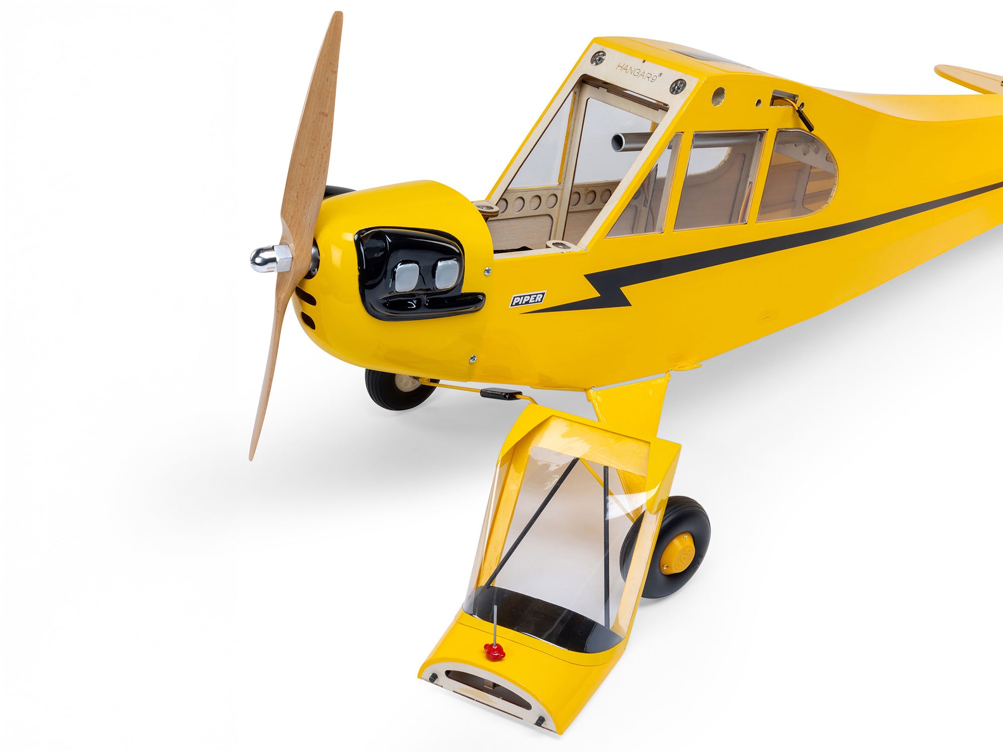 Hanger 9 J-3 Cub 10cc EP PNP, 82.5" with Receiver and Battery Combo A-HAN5175CEP