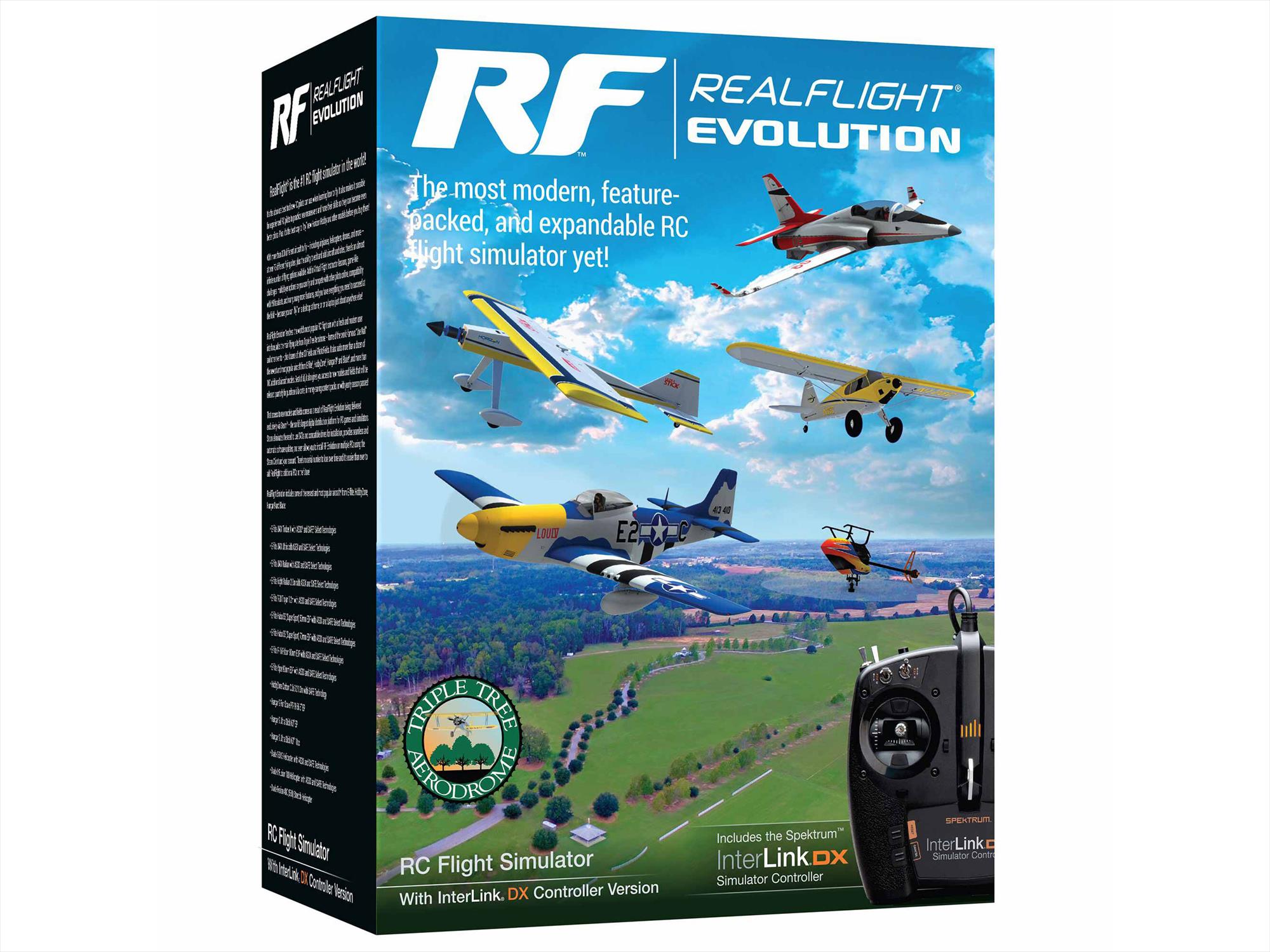 RealFlight Evolution RC Flight Simulator with InterLink