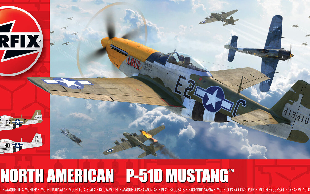 North American P51-D Mustang (Filletless Tails)