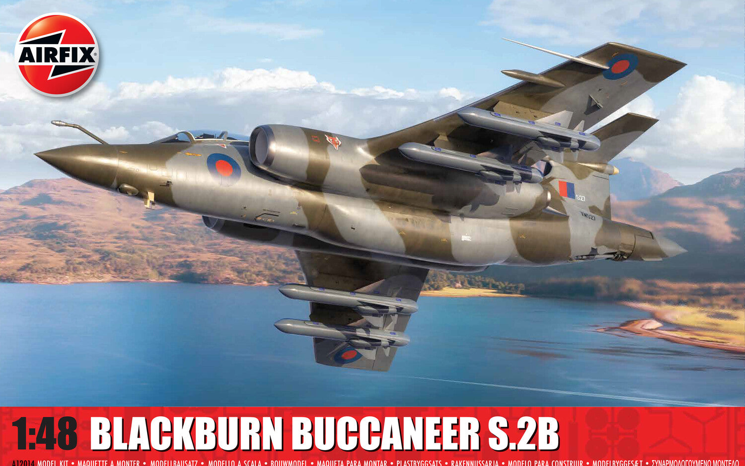 Airfix 1/48 Blackburn Buccaneer S.2B A12014