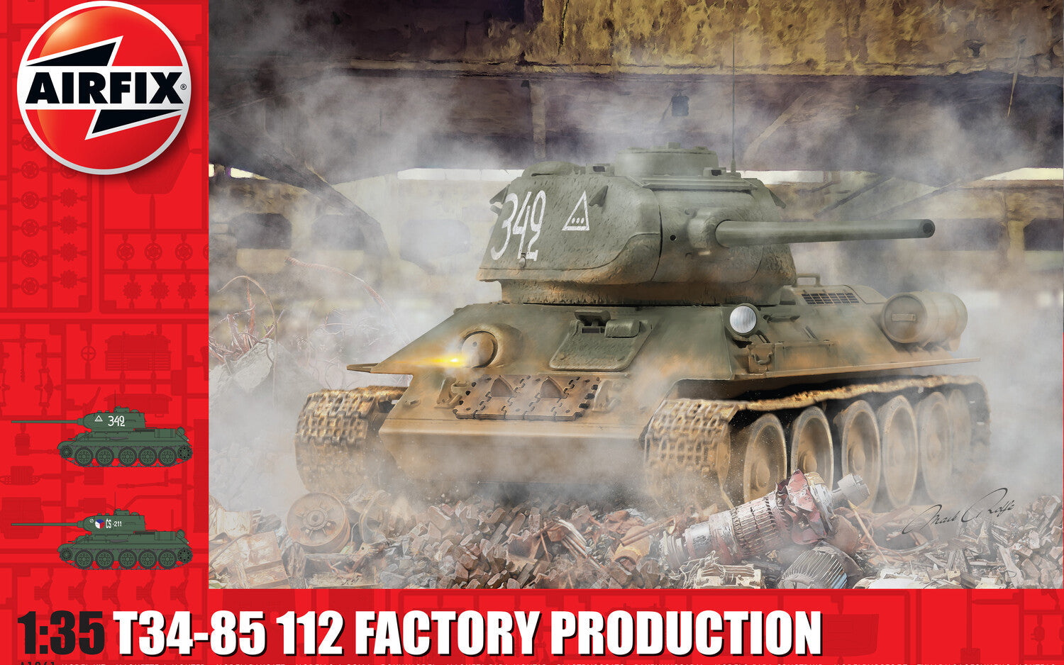 T34-85 112 Factory Production