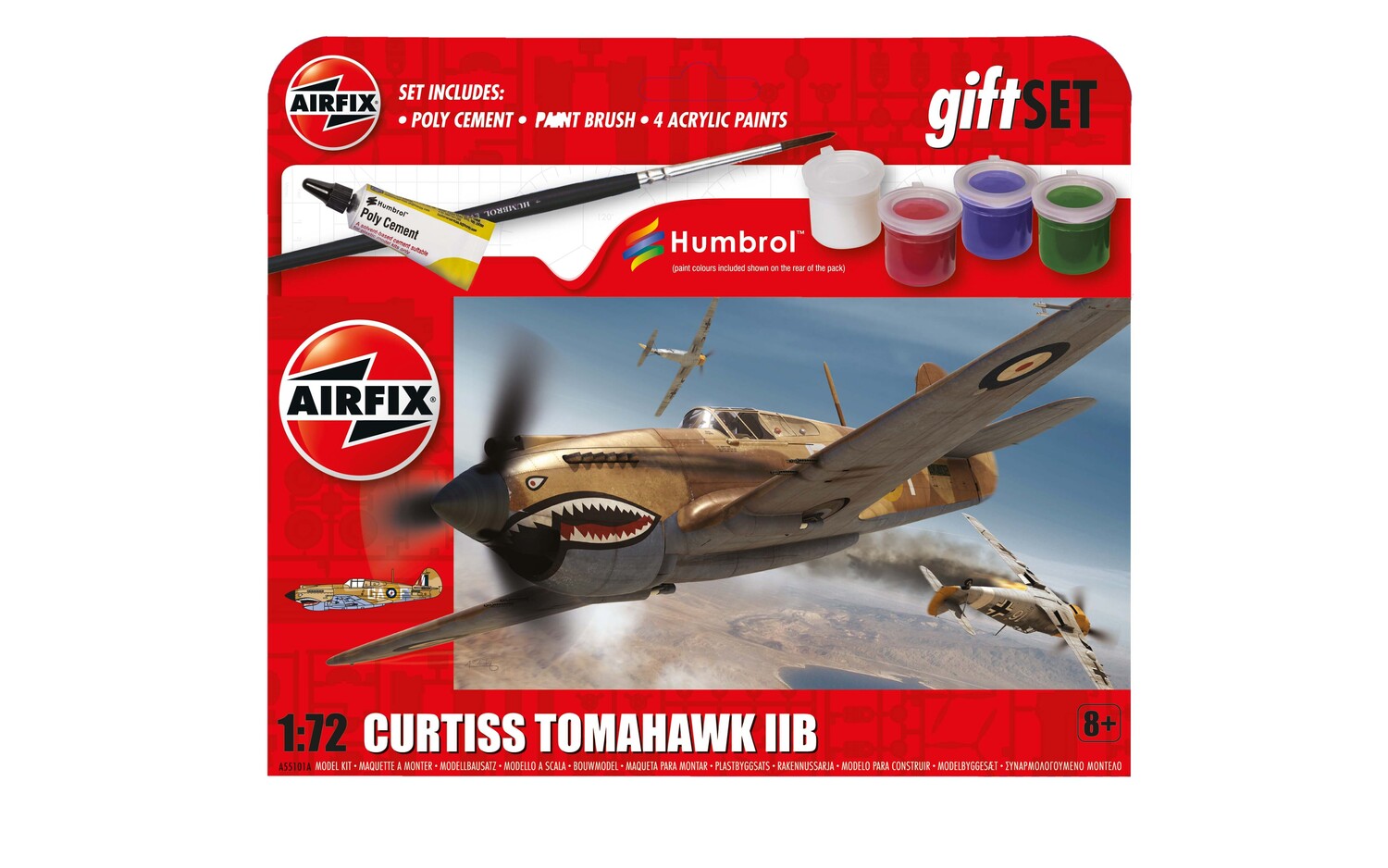 Hanging Gift Set - Curtiss Tomahawk IIB