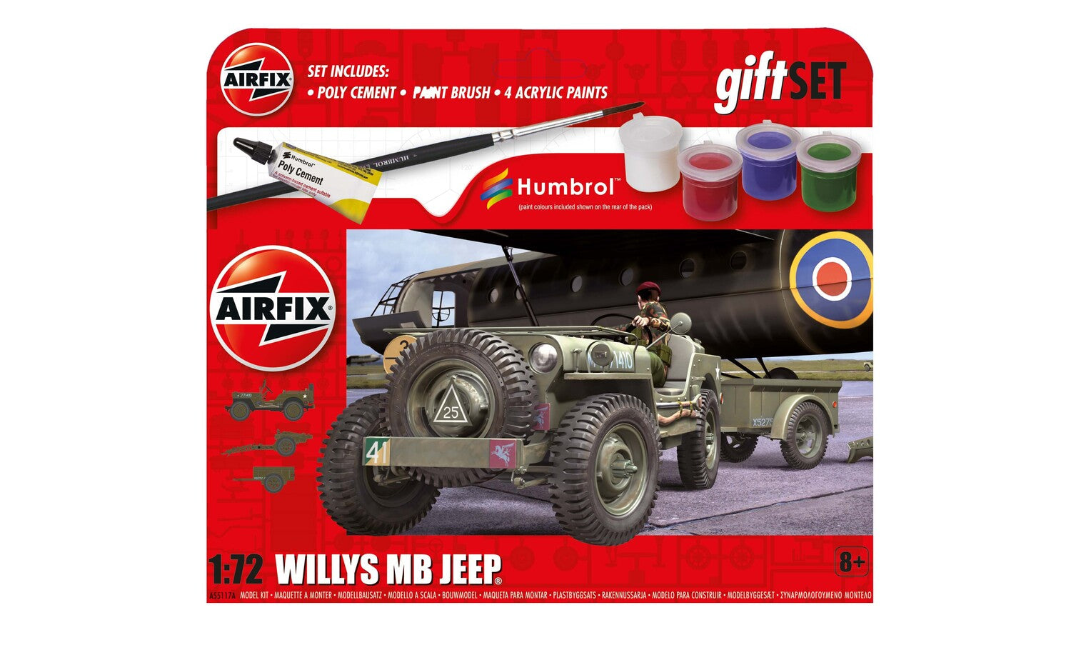 Hanging Gift Set - Willys MB Jeep