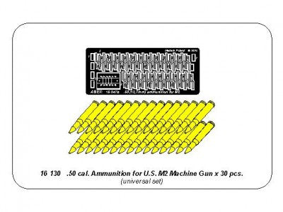 .50 Cal. Ammunition for U.S. M2 Machine gun