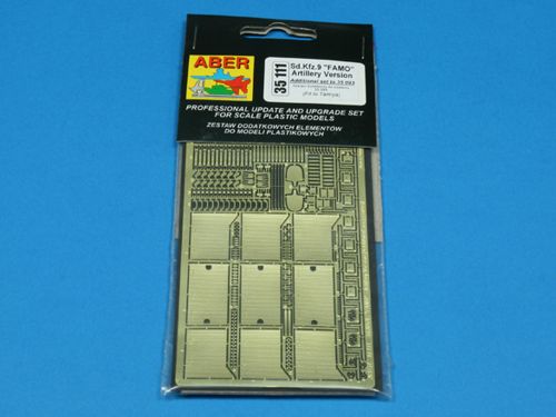 Sd.Kfz.9 'FAMO' Artillery version set.2 (designed to be used with Tamiya kits) (Additional to ABR35093)
