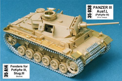 Pz.Kpfw.III/Sturmgeschutz/StuG.III fenders all models