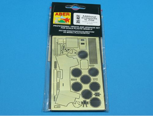 Willys Jeep accessories and details (designed to be used with Italeri and Tamiya kits)