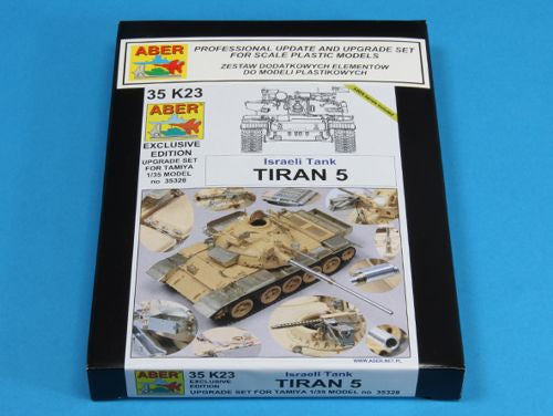 Israeli Tiran 5 set (designed to be used with Tamiya kits)