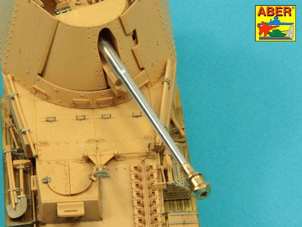 Marder III Ausf.M Sd.Kfz.138 Pak 40/3 barrel with muzzle brake (designed to be used with Tamiya kits)