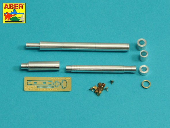 125mm 2A46M-5/6 Barrel for Russian Tank T-72B3; T-90S/MS (designed to be used with Meng Models, Trumpeter and Zvezda kits)