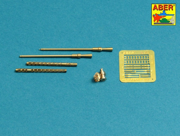 Soviet Light AA Gun Set of 2 barrels. Russian 14,5 mm machine guns KPVT used on ZPU-2 or ZPU-4 (needs 2 of this set) (designed to be used with Meng Model kits)