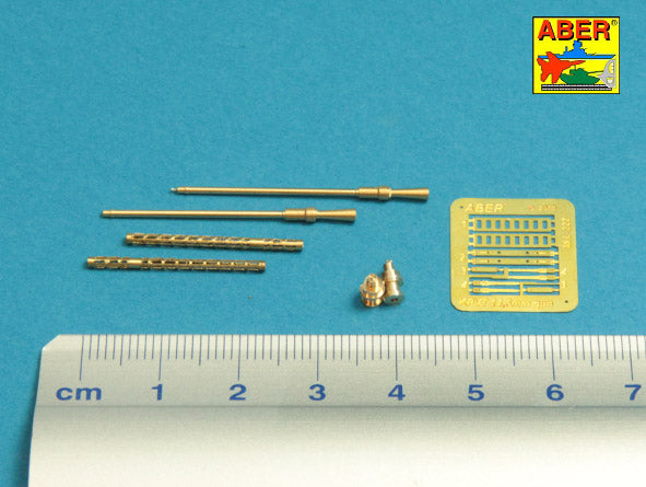 Soviet Light AA Gun Set of 2 barrels. Russian 14,5 mm machine guns KPVT used on ZPU-2 or ZPU-4 (needs 2 of this set) (designed to be used with Meng Model kits)