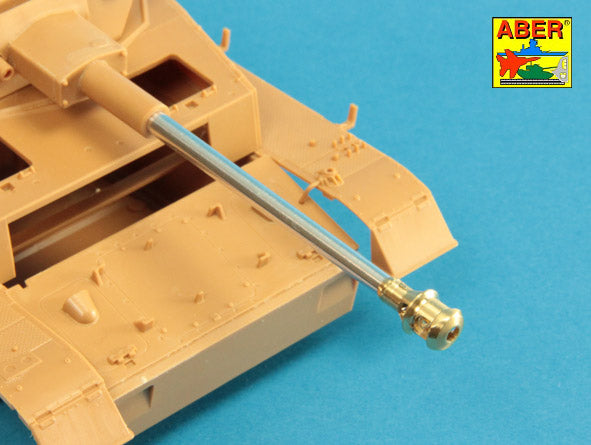 75mm KwK40L/48 barrel with middle model muzzle brake for Pz.Kpfw.VI Ausf.H (designed to be used with Zvezda kits)