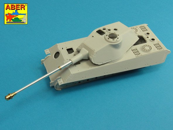Barrel for German 8,8cm Kw.K 43/3 L/71 (two part) gun used on Sd.Kfz.182 King Tiger Porsche Turret-late (designed to be used with Hobby Boss kits)