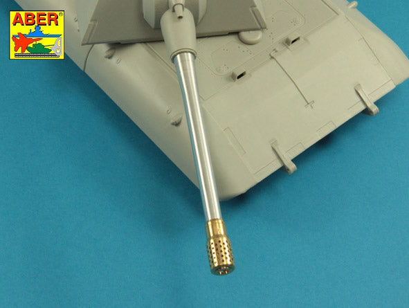 150mm Barrel with muzzle brake for E-100 Heavy tank with Krupp turret (designed to be used with Trumpeter kits)