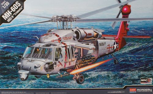 Sikorsky MH-60S U.S. Navy HSC-9 'Trouble Shooter' Updated version with 1 new sprue of parts including revised rotor blades.