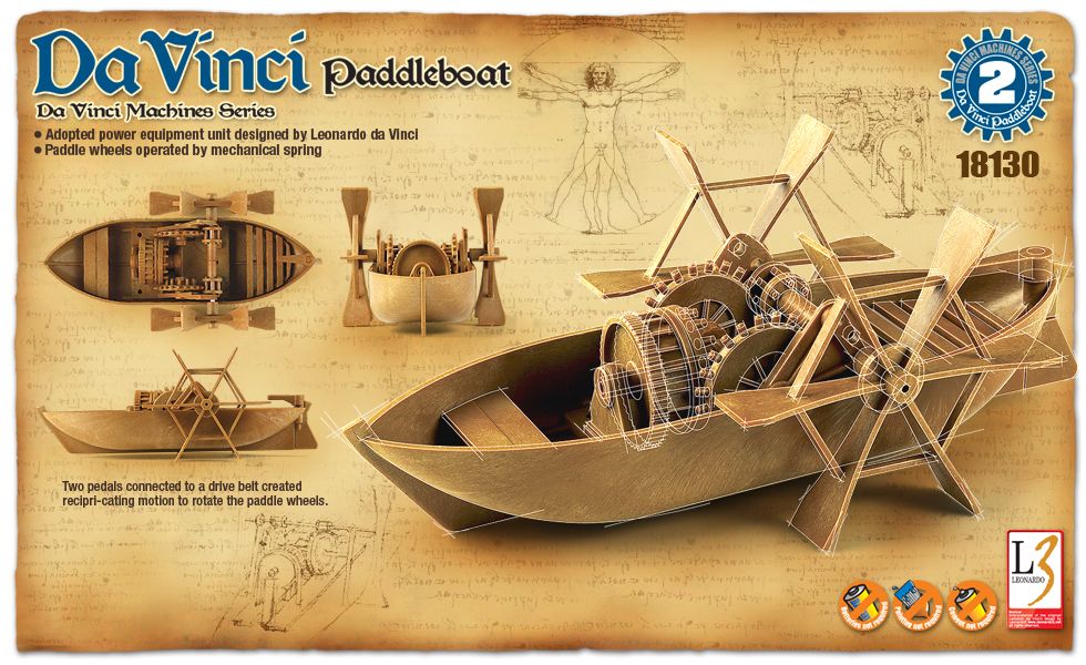 Da Vinci Paddle Boat