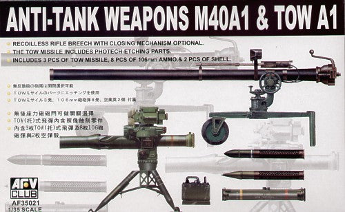 Anti-tank weapons (106mm TOW)