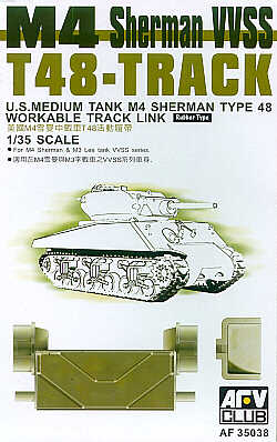 AFV Club T48 Track (for Sherman V.V.S.S) PKAF35038