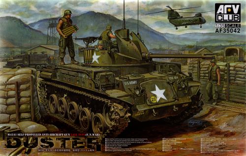 AFV Club US Army M42 Duster Self-Propelled Anti-Aircraft Gun PKAF35042