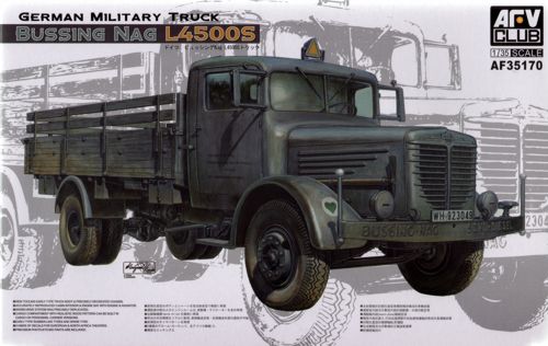 AFV Club German Army Büssing NAG L4500S Military Truck PKAF35170