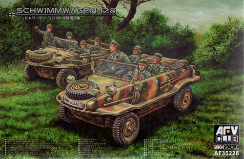 AFV Club German Army VW Schwimmwagen Type 128 Amphibious Car PKAF35228