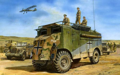 Rommel's Mammoth DAK/Afrika Korps AEC Armoured Command Vehicle