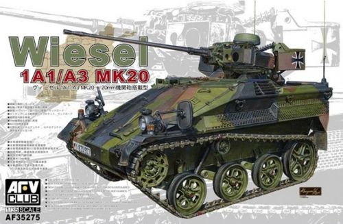 AFV Club German Army Wiesel 1 A1/A3 Mk 20 Light Tank PKAF35275