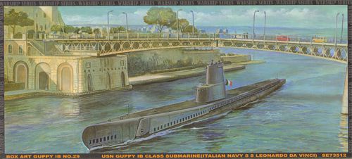 Guppy IB Class USN Submarine