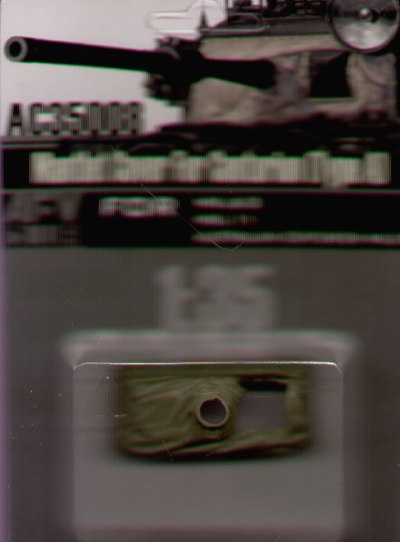 Mantlet Cover for Centurion Type A (designed to be used with AFV Club kits)[Centurion Mk.1]