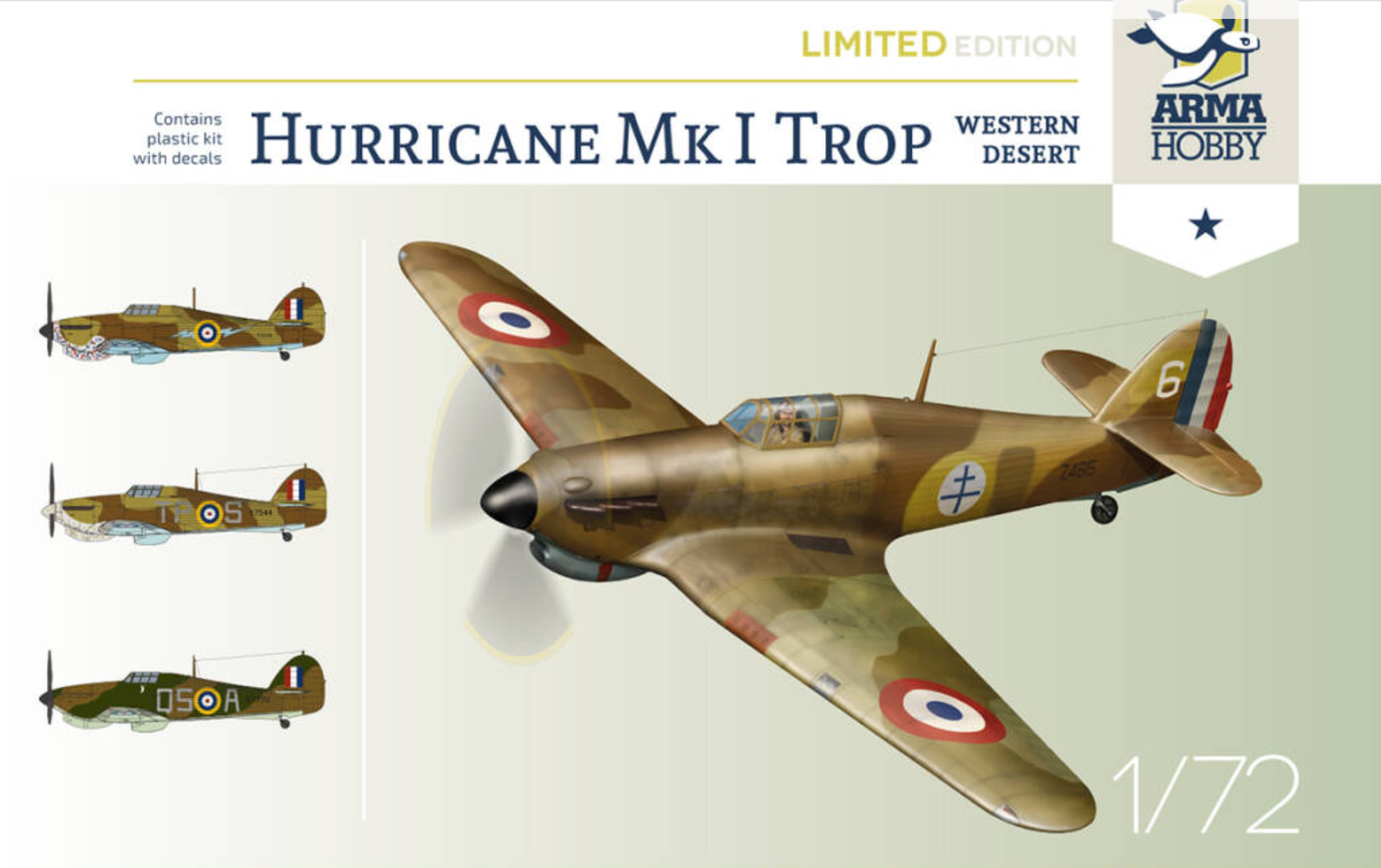 Arma Hobby Hawker Hurricane Mk.I AH70026