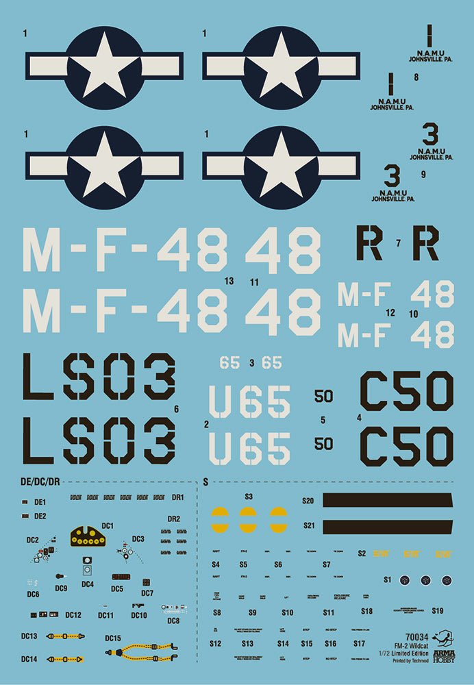 General-Motors FM-2 Wildcat 'Training Cats' Limited Edition with decals by Techmod
