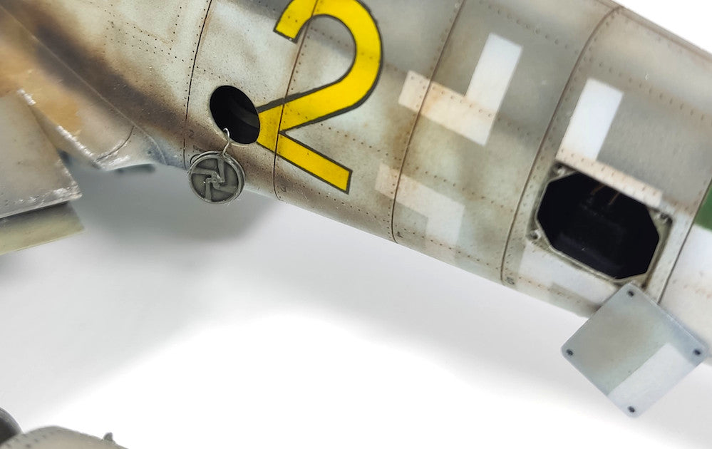 Hatches and latches Messerschmitt Bf-109 (designed to be used with Eduard kits) [Bf-109F-4 Bf-109F-2 Bf-109G-2 Bf-109G-4 Bf-109G-5 Bf-109G-6 Bf-109G-10 Bf-109G-14 Bf-109K]