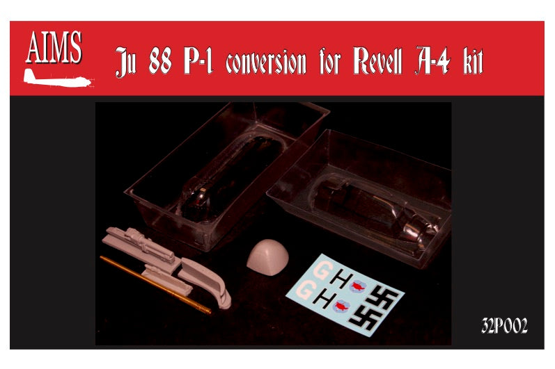 Junkers Ju-88P-1 conversion (designed to be used with Revell Ju-88A-4 kits)