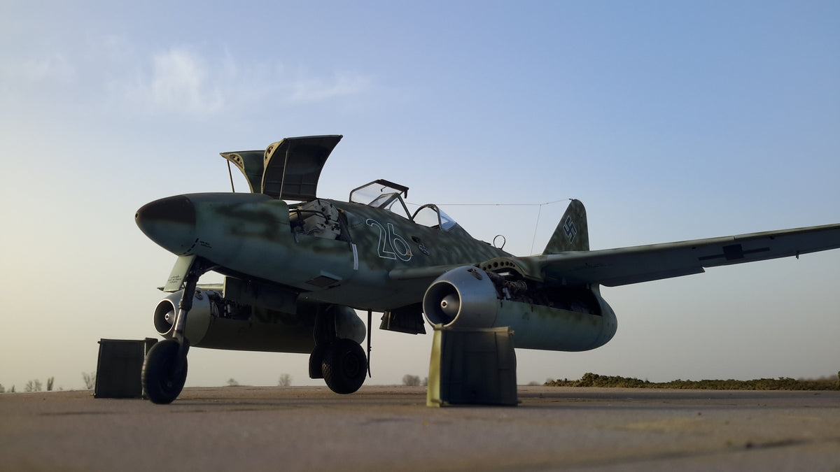 Messerschmitt Me-262A-1/U3 conversion (designed be used with Trumpeter kits)