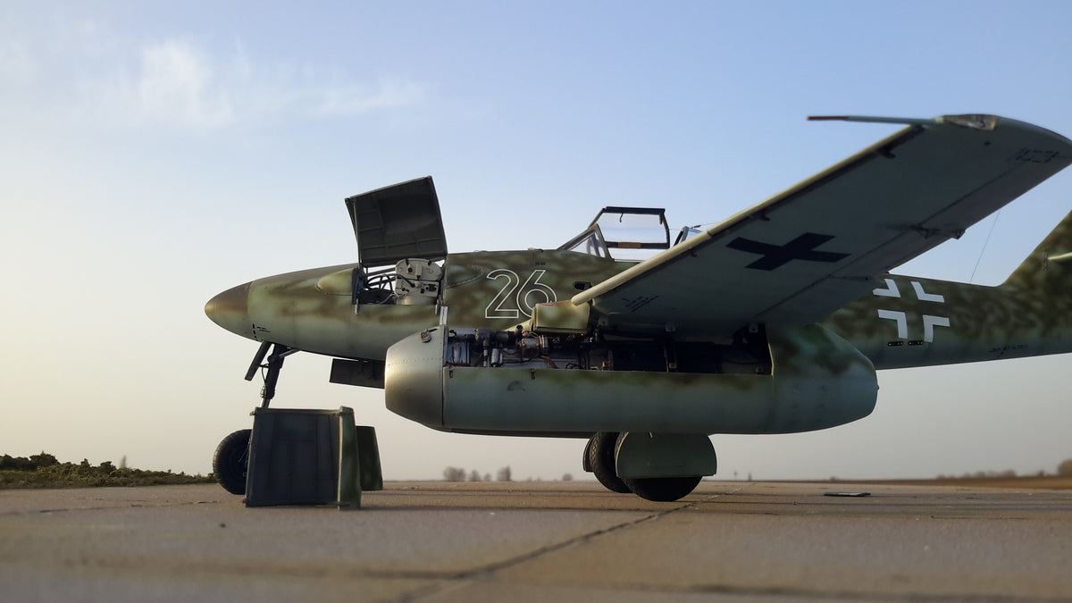 Messerschmitt Me-262A-1/U3 conversion (designed be used with Trumpeter kits)