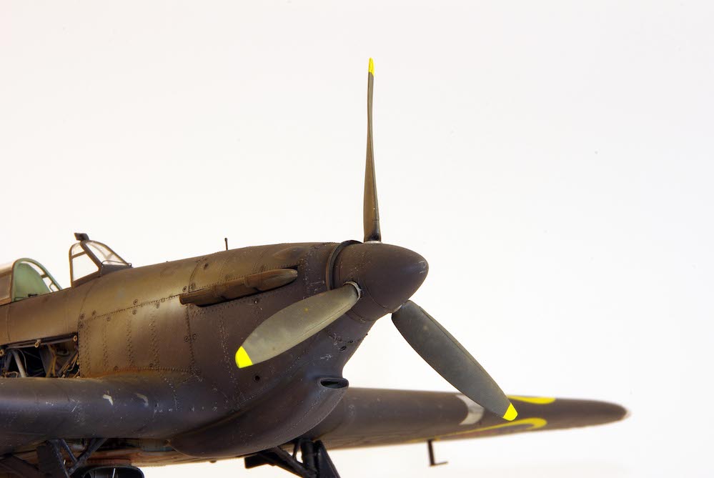 CM/1 Rotol set - used on a few Mk.I Hawker Hurricanes and most Mk.IIA / Mk.IIB Hurricanes and some Mk.IIC (designed to be used with Revell kits)