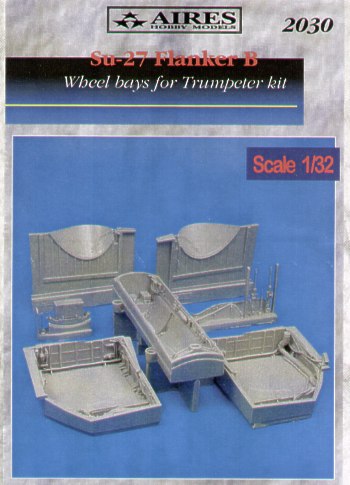 Sukhoi Su-27 Flanker B wheel bay (designed to be used with Trumpeter kits)