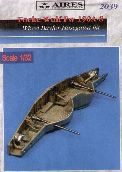 Focke-Wulf Fw-190A-8 wheel bay (designed to be used with Hasegawa kits)