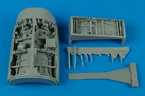 Lockheed-Martin F-16C wheel bay (designed to be used with Academy kits)
