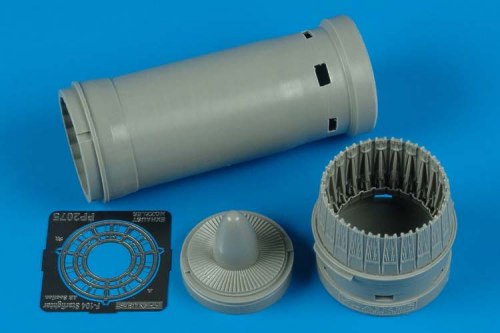 Lockheed F-104 Starfighter exhaust nozzle (designed to be used Revell kits) [F-104C/F-104G]