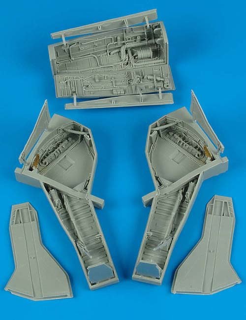 Republic F-105D Thunderchief wheel bay (designed to be used with Trumpeter kits)