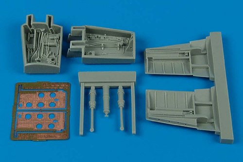 North-American F-86F Sabre air brake set (designed to be used with Italeri, Kinetic Model and Wolfpack kits)[F-86F-30 F-86-40]